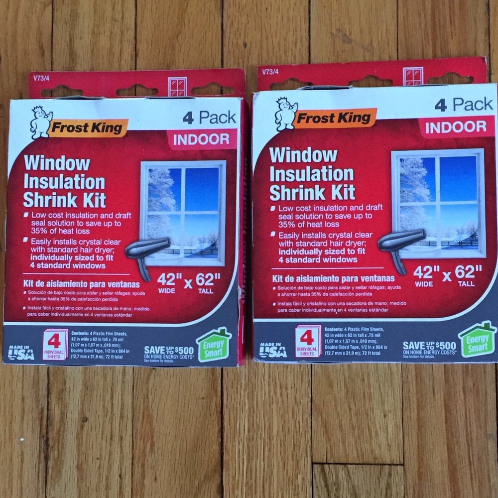 Window Insulation‎ Shrink Kits